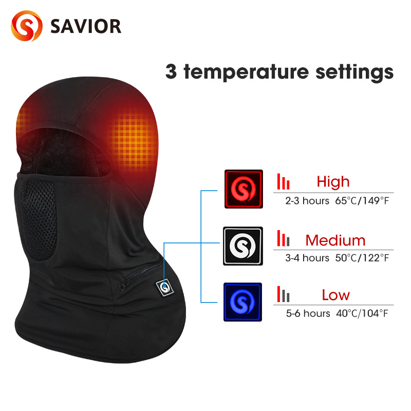 Savior Heat Heating Ski Mask W - огляд і ціна Balaclava Ski Mask