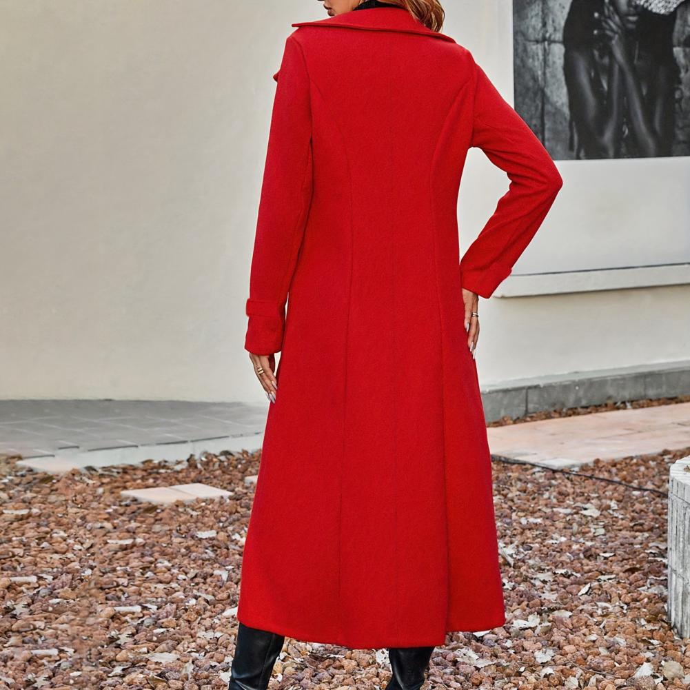 Women's Long Wool Coat Double- - огляд і ціна Wool Coat Peacoat
