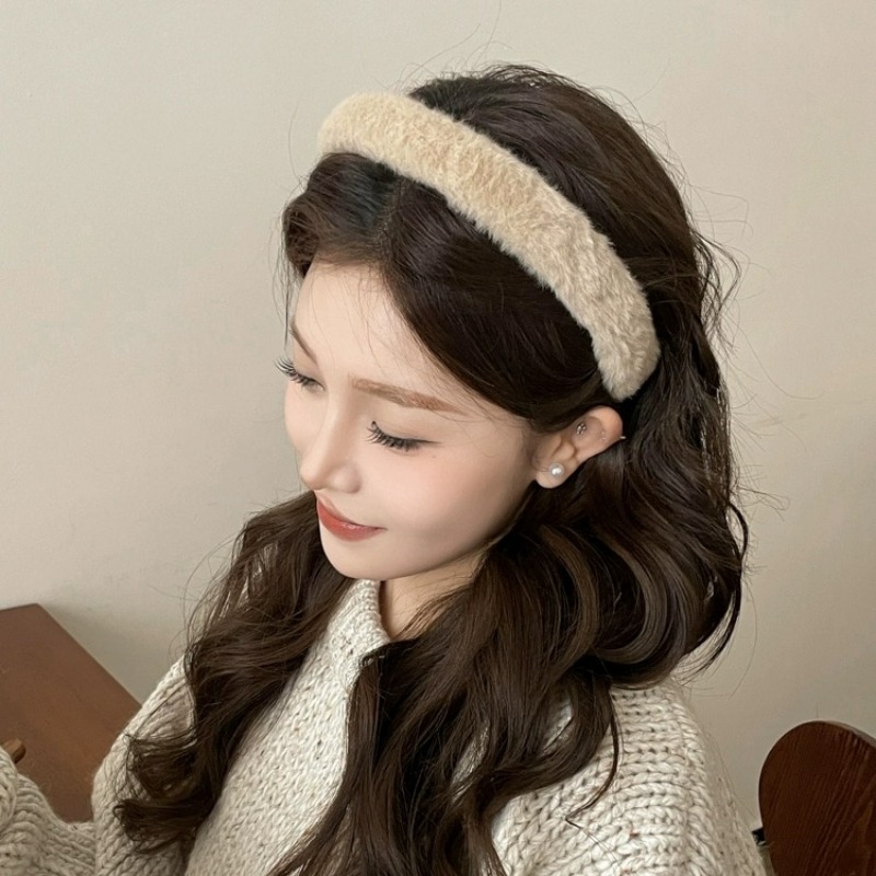 Korean Soft Headband Women Gir - огляд і ціна Winter Headband Fleece