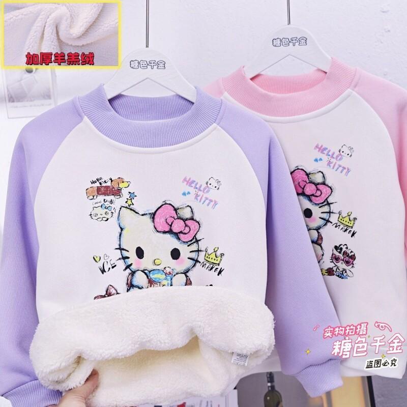 Sanrio Hello Kitty Girls Fleec - огляд і ціна Sherpa Hoodie Fleece