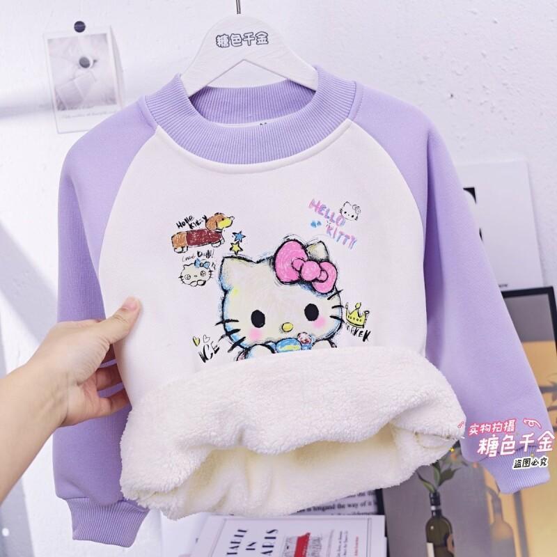 Sanrio Hello Kitty Girls Fleec - огляд і ціна Sherpa Hoodie Fleece