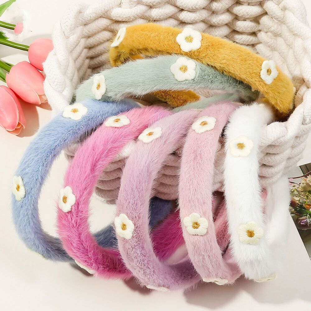 Plush Faux FurHead Hoop New Co - огляд і ціна Winter Headband Fleece