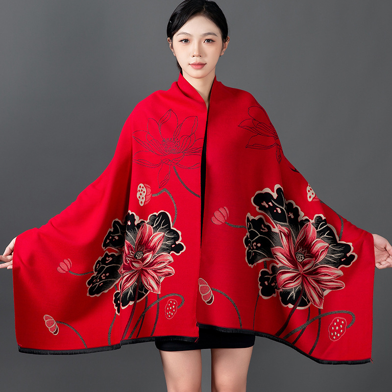 Women Winter Shawl Cashmere Sc - огляд і ціна Shawl Wrap Winter
