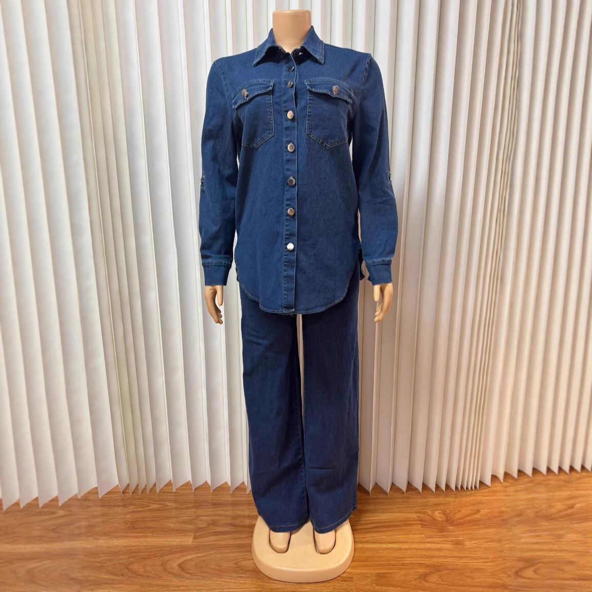 Jeans 2 Piece Sets Women Denim - огляд і ціна Down Jacket Packable