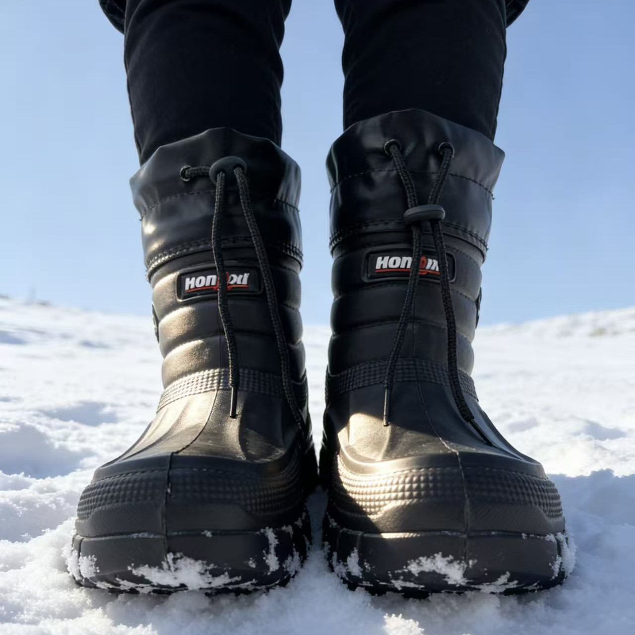 Snow boots men's new velvet wa - огляд і ціна Waterproof Winter Boot