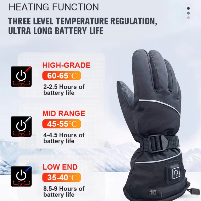 Snowboard Touchscreen Heat Win - огляд і ціна Touch Screen Gloves