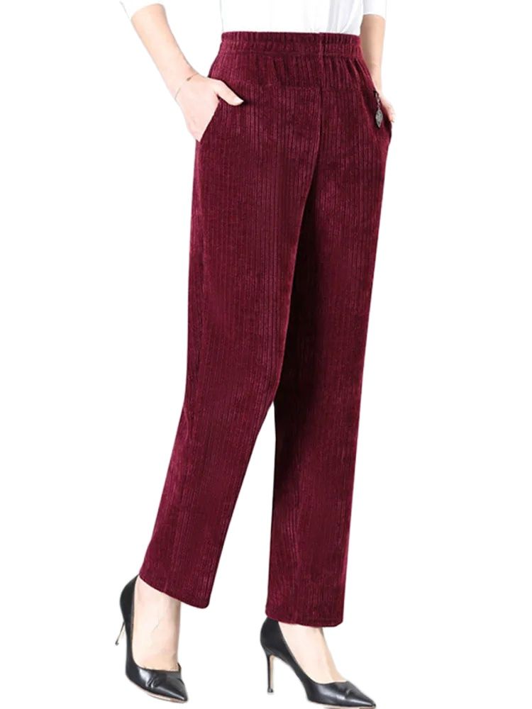 Oversize XL-8XL Corduroy Pants - огляд і ціна Corduroy Pant Warm