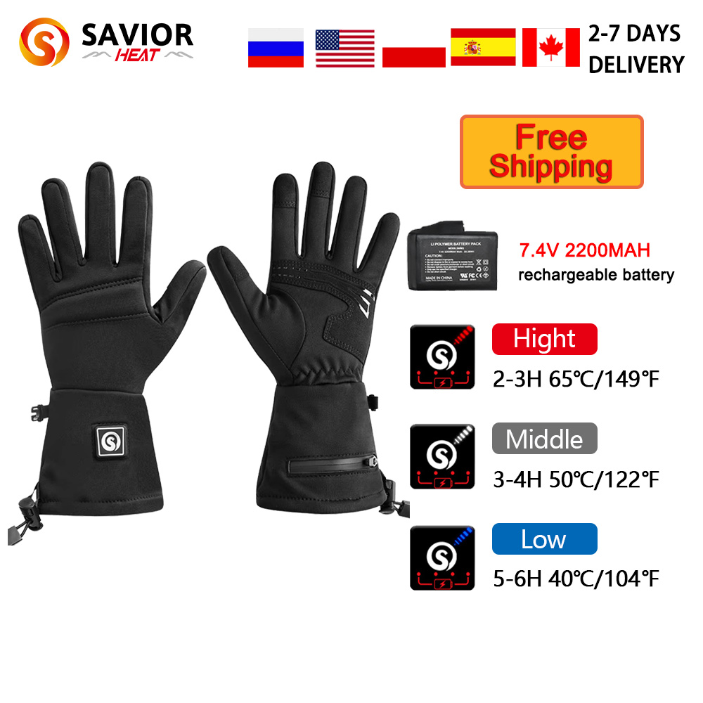 Snow Deer S18 Winter Heated Gl - огляд і ціна Touch Screen Gloves