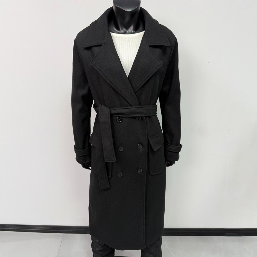 Long Sleeve Coat Women Coat Wo - огляд і ціна Wool Coat Peacoat