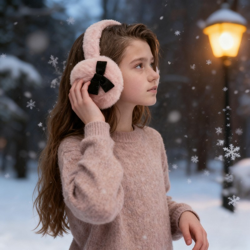 1pc Women's Winter Solid Color - огляд і ціна Earmuffs Foldable