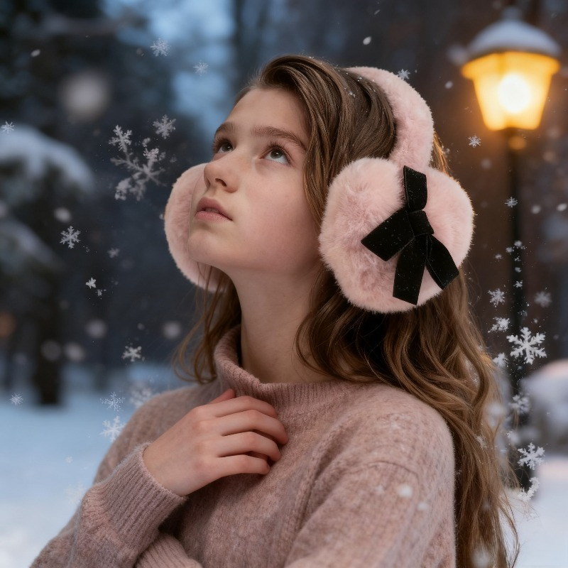1pc Women's Winter Solid Color - огляд і ціна Earmuffs Foldable