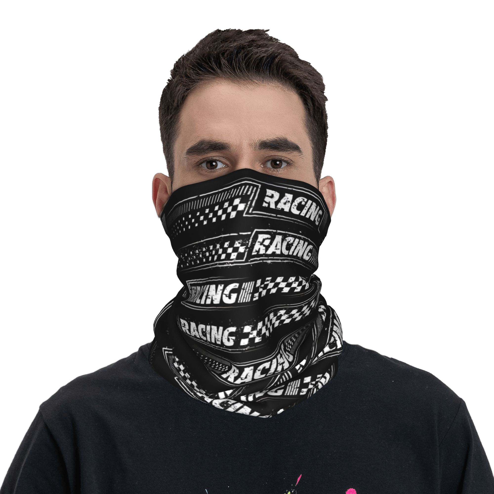 Custom Racing Speed Rally Race - огляд і ціна Neck Gaiter Fleece