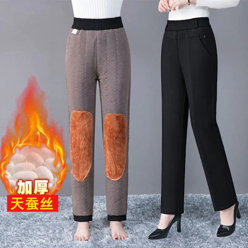 Straight-leg Pants Female Fall - огляд і ціна Corduroy Pant Warm