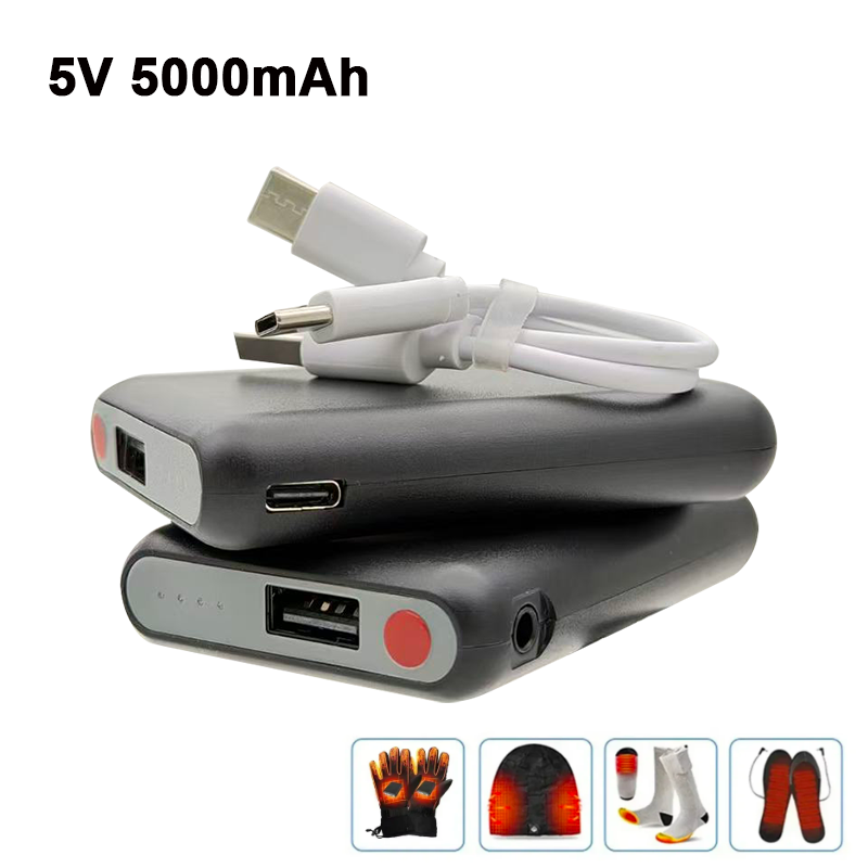 5V 5000mAh USB-C Rechargeable  - огляд і ціна Heated Vest Battery