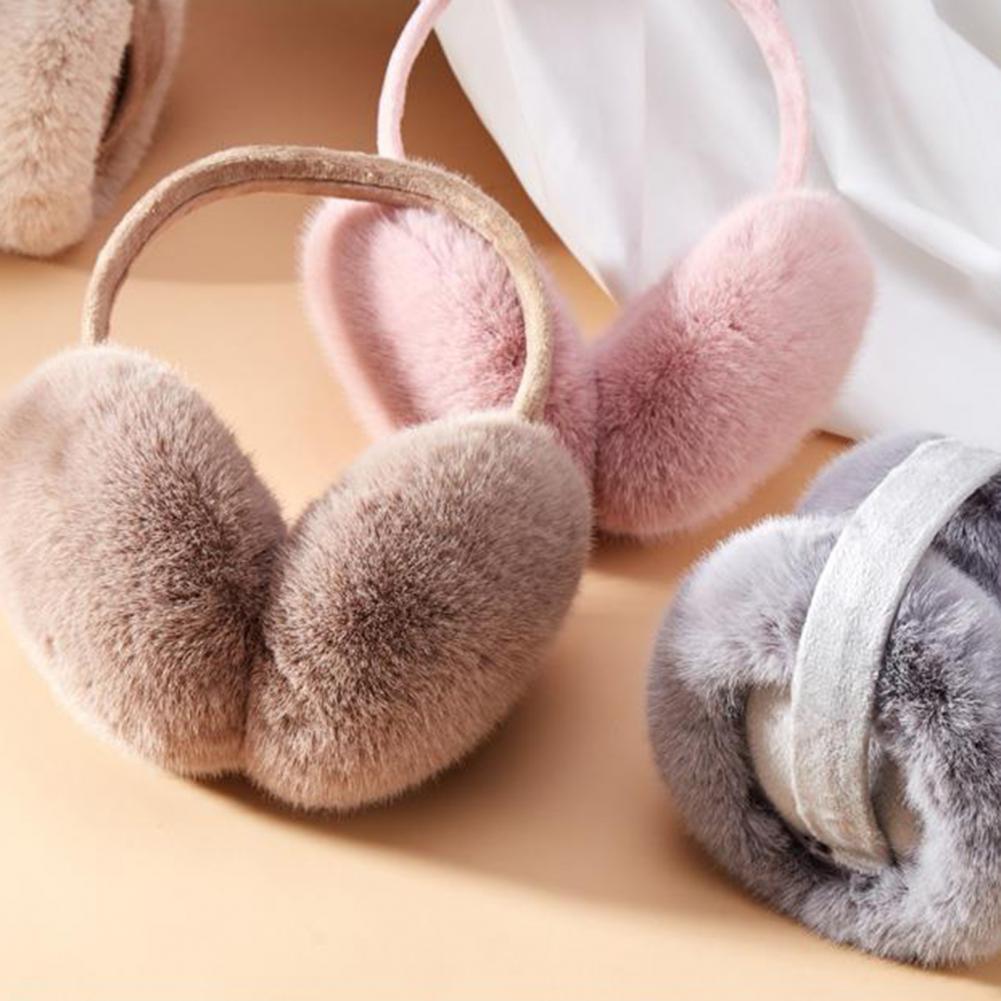 Women Winter Earmuffs Plush Ea - огляд і ціна Earmuffs Foldable