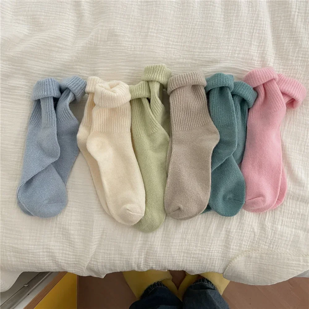 Solid Color Women Winter Thick - огляд і ціна Thermal Sock Wool