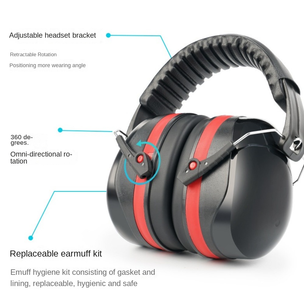 Foldable Anti-Noise Head Earmu - огляд і ціна Earmuffs Foldable