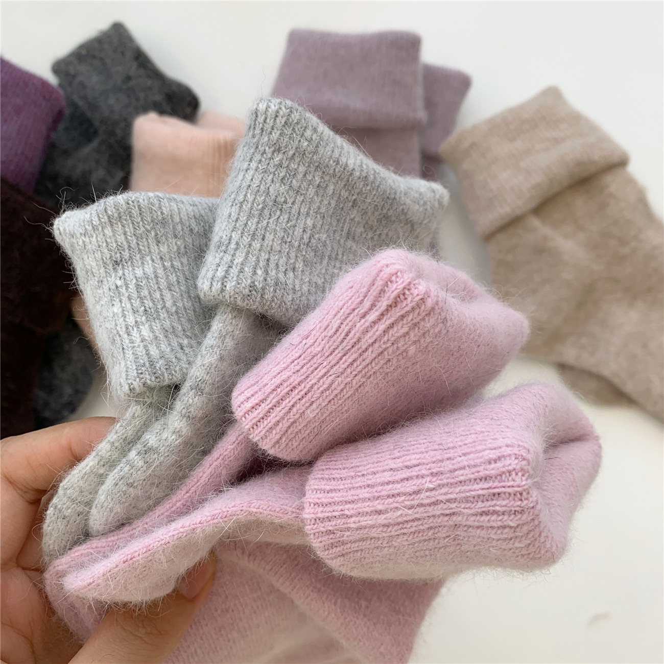 Rabbit Hair Winter Woman Socks - огляд і ціна Thermal Sock Wool