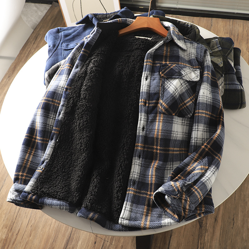 Men's Plaid Flannel Shirt Warm - огляд і ціна Flannel Shirt Lined