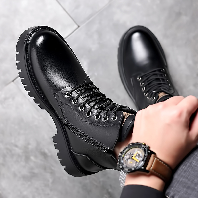 Men Classic Genuine Leather Bo - огляд і ціна Waterproof Winter Boot