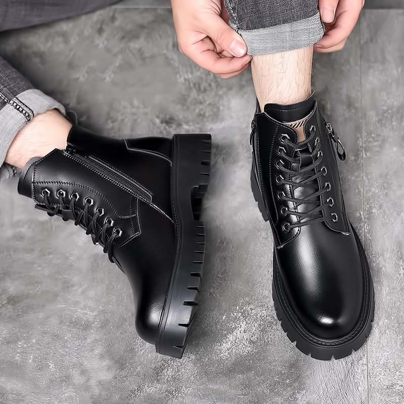 Men Classic Genuine Leather Bo - огляд і ціна Waterproof Winter Boot