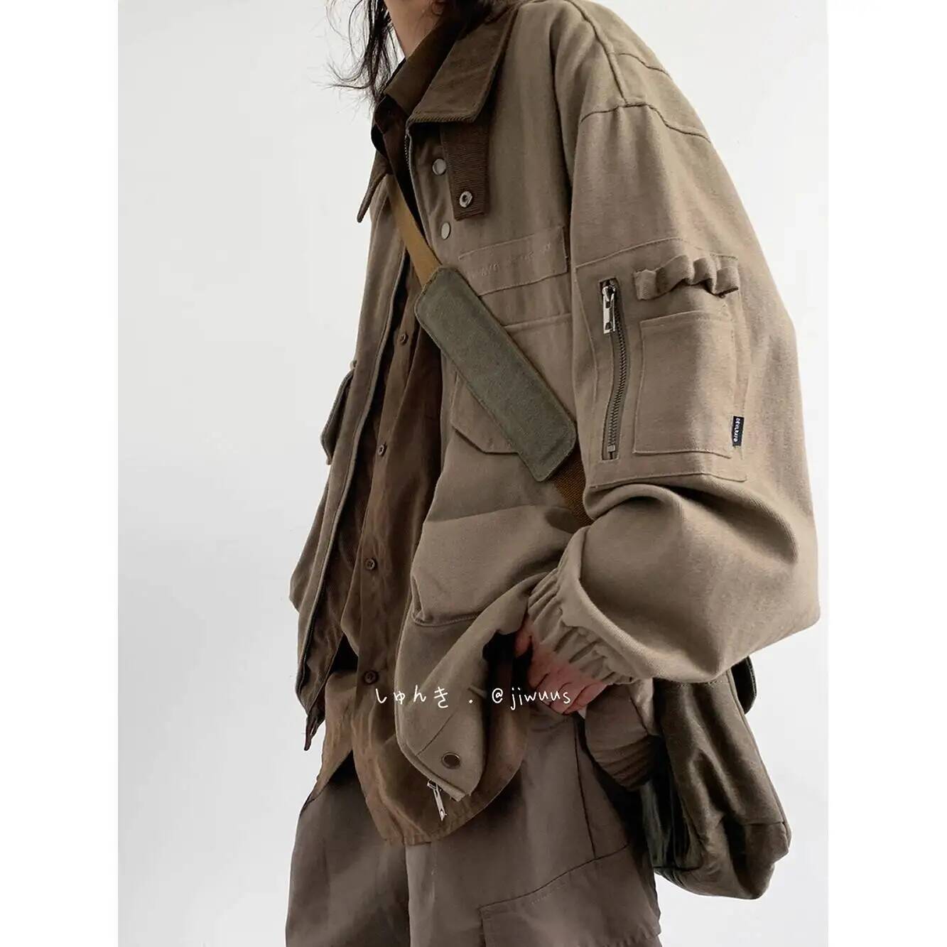 Man Jacket Spring Autumn Loose - огляд і ціна Down Jacket Packable