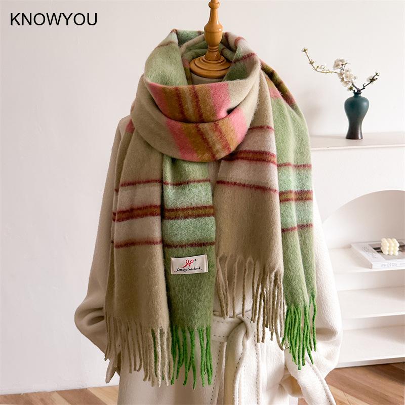 2026 Winter Thick Warm Scarf W - огляд і ціна Cashmere Pashmina Wrap