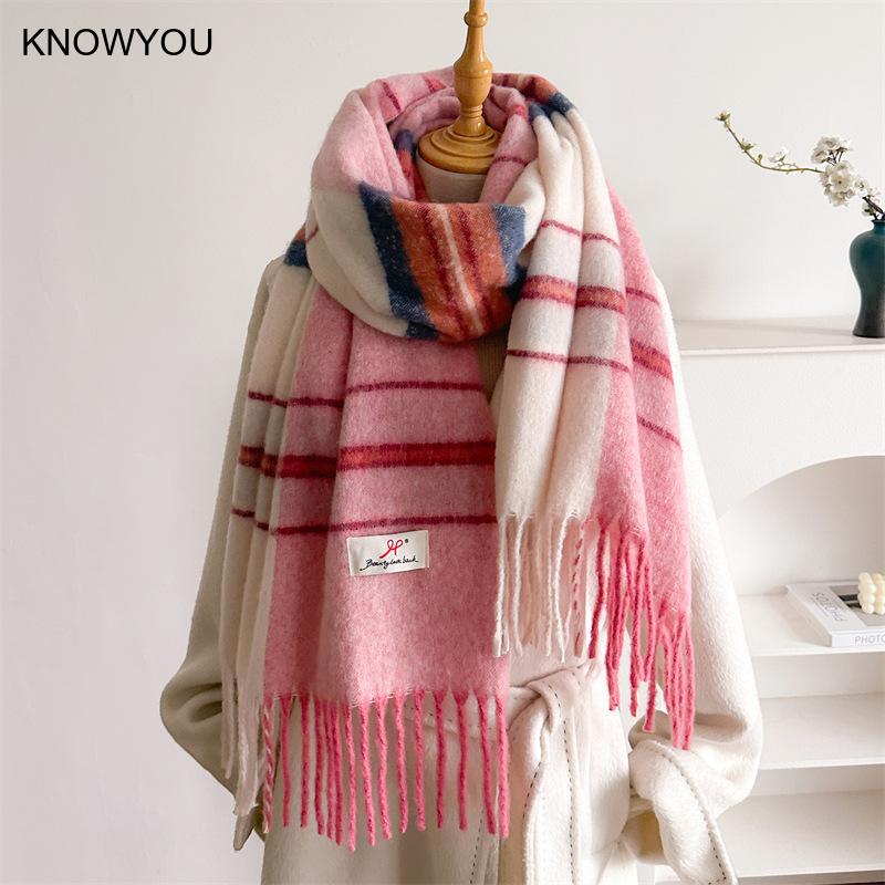 2026 Winter Thick Warm Scarf W - огляд і ціна Cashmere Pashmina Wrap
