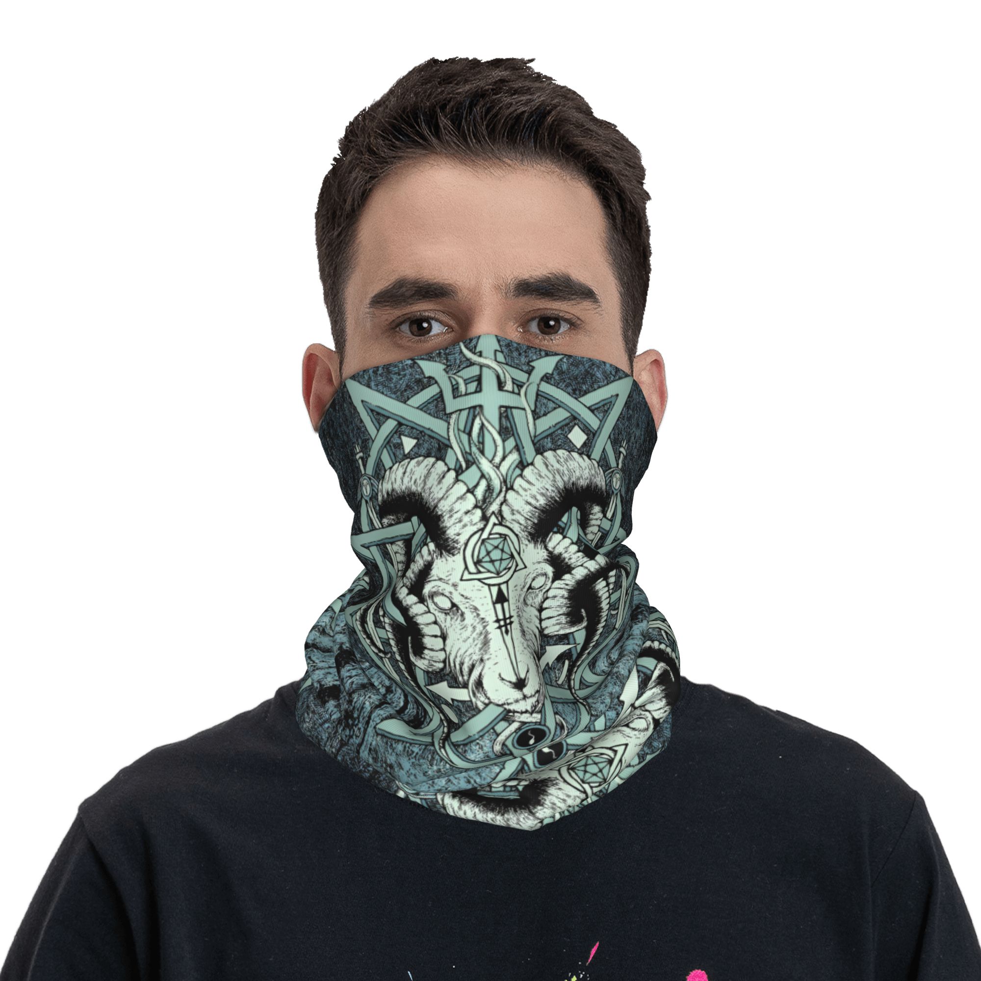 Custom The Sabbatic Goat Bapho - огляд і ціна Neck Gaiter Fleece