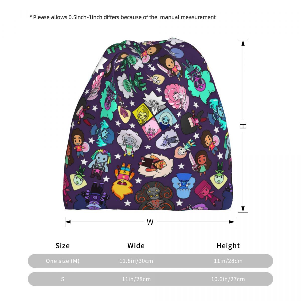 Crystal Gems Steven Universe B - огляд і ціна Knit Beanie Hat Warm