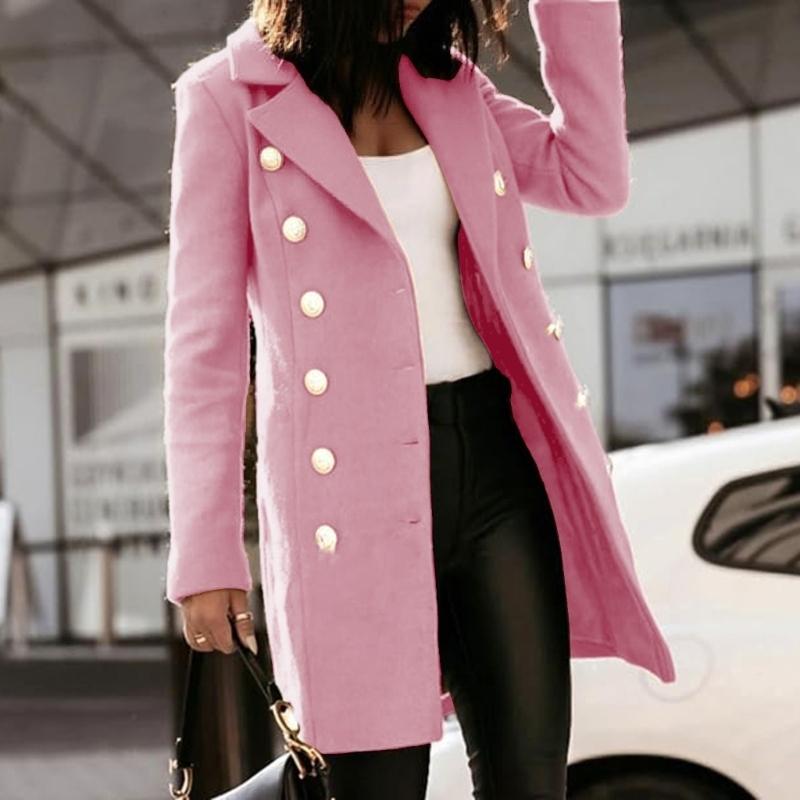 Womens Fall Winter Wool Coats  - огляд і ціна Wool Coat Peacoat