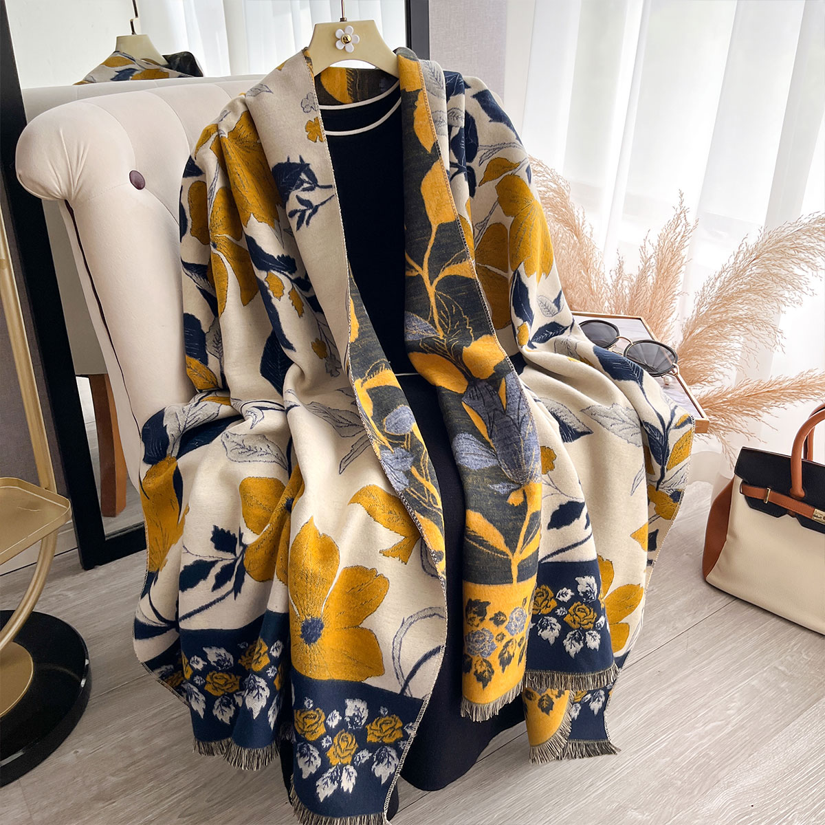 Women Thicken Luxury Winter Pa - огляд і ціна Shawl Wrap Winter