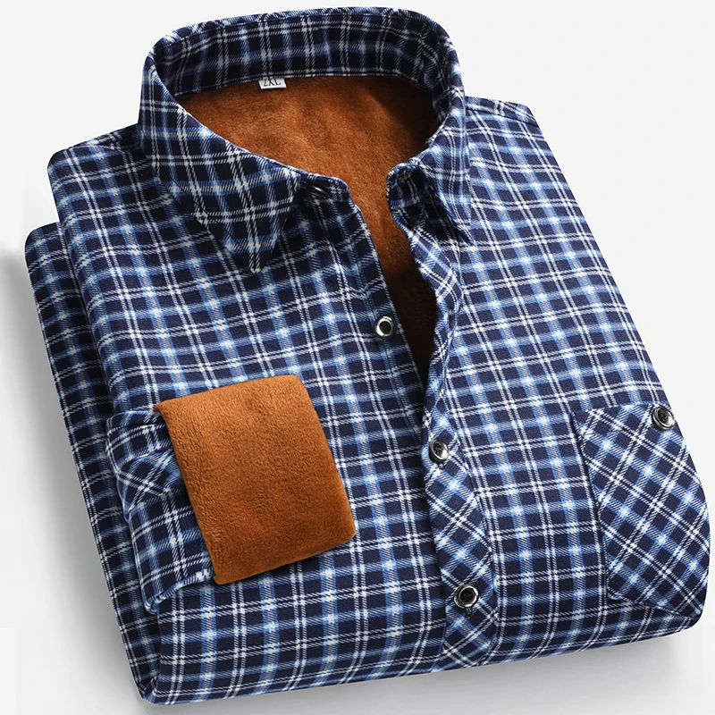2026 Autumn and Winter Men's F - огляд і ціна Flannel Shirt Lined