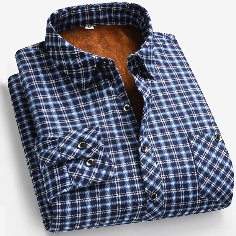 2026 Autumn and Winter Men's F - огляд і ціна Flannel Shirt Lined