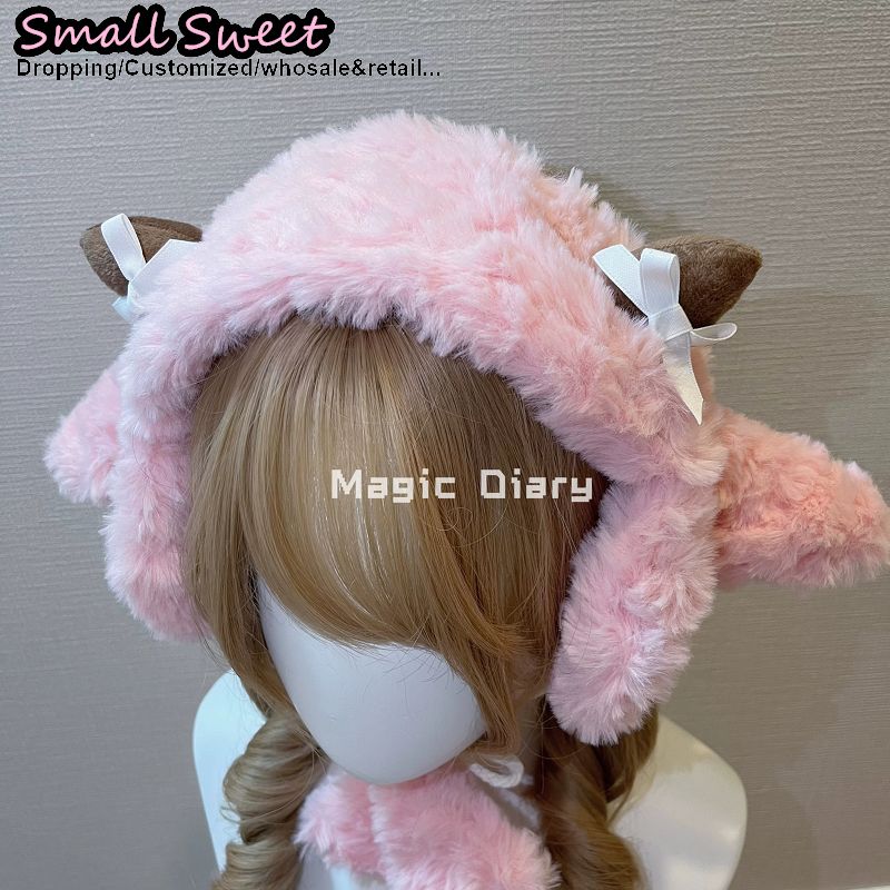 Women Subcultural Y2K Girl Lam - огляд і ціна Winter Headband Fleece