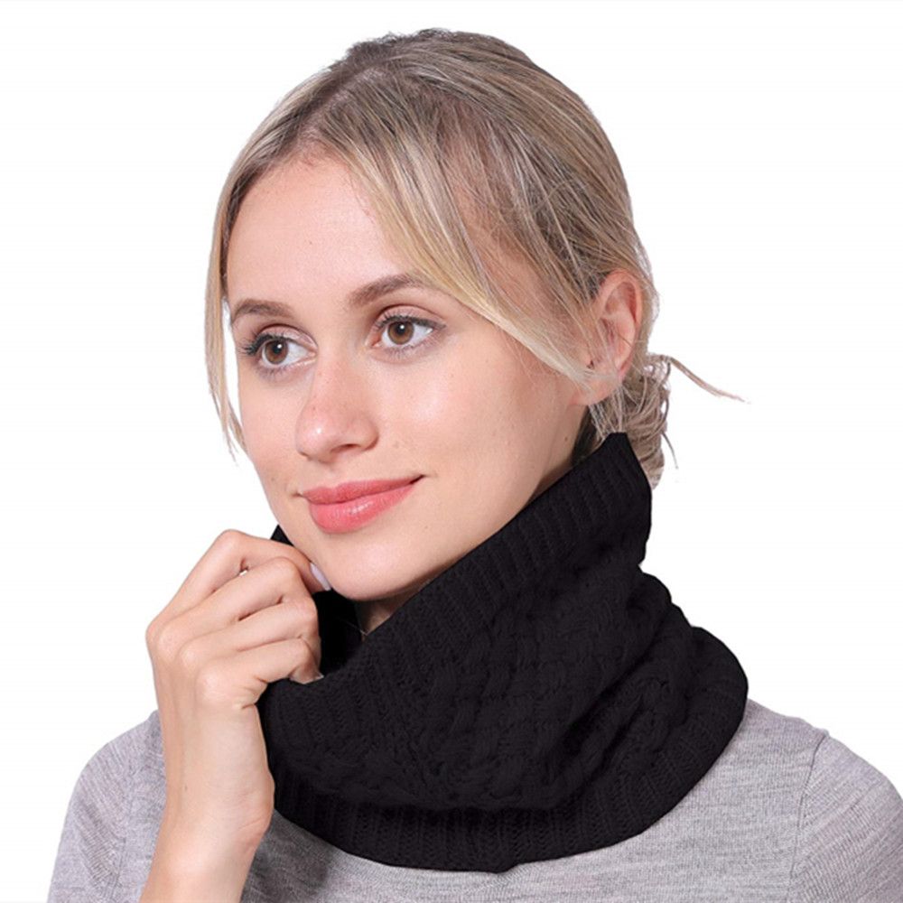 Knitted Scarf Neck Scarves Win - огляд і ціна Wool Scarf Men