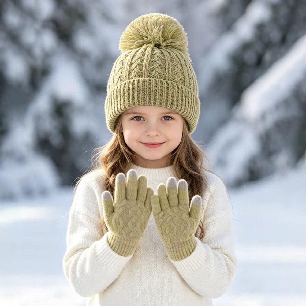 2Pcs/Set Fashion Winter Childr - огляд і ціна Touch Screen Gloves