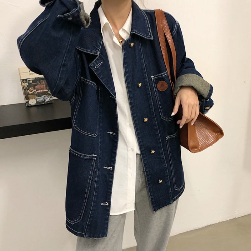 Dark Blue Denim Jacket Women S - огляд і ціна Down Jacket Packable