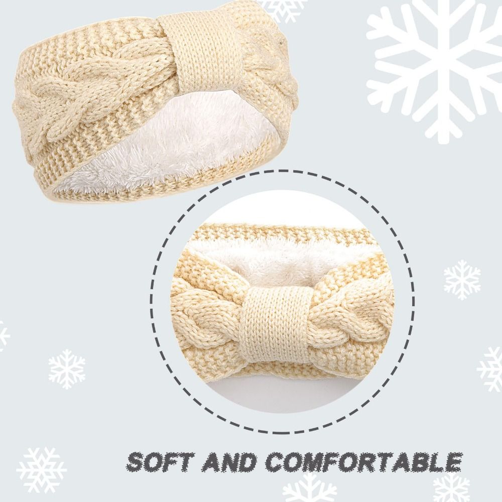 Winter Knitted Women Headbands - огляд і ціна Winter Headband Fleece