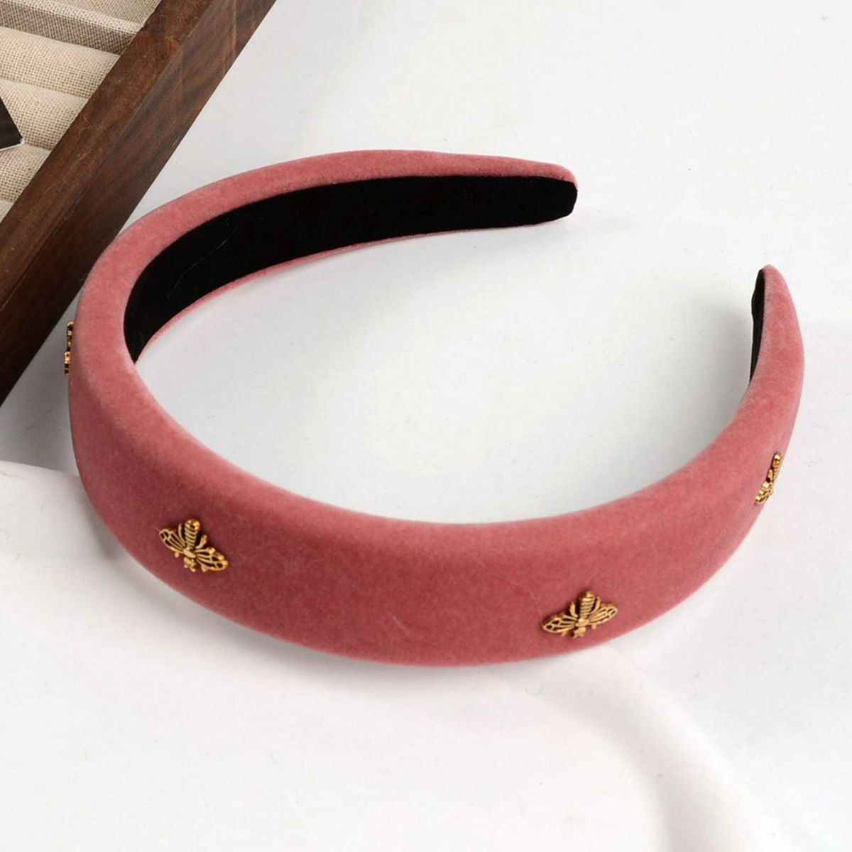 Little Bee Black Velvet Headba - огляд і ціна Winter Headband Fleece