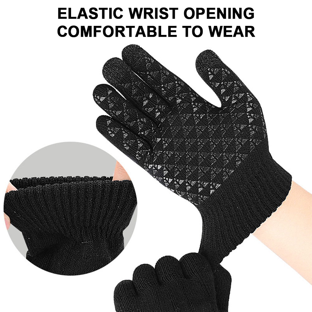 5-1Pairs USB Heated Knitted Gl - огляд і ціна Touch Screen Gloves